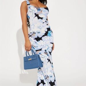 Floral maxi dress